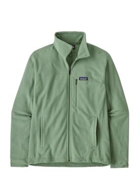 Patagonia Micro D Fleece Jacket Men’s M Green Full Zip Lightweight Warm Outdoor